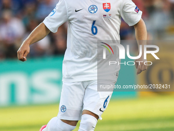 Stanislav Lobotka (SLO)  during the UEFA U-21 European Championship Group A football match Slovakia vs England in Kielce, Poland on June 19,...