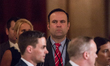 Dan Scavino, White House social media director, was present for President Donald Trump's s...