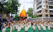 Students perform Odissi Dances and inauguration ceremony  at the ISKCON 46th Rath Yatra on...
