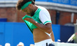 Jo-Wilfried Tsonga FRA against Gilles Muller LUX during Round Two match on the third day o...