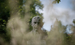 A bust of three times Prime Minister of Poland Wincenty Witos is seen in Bydgoszcz, Poland...