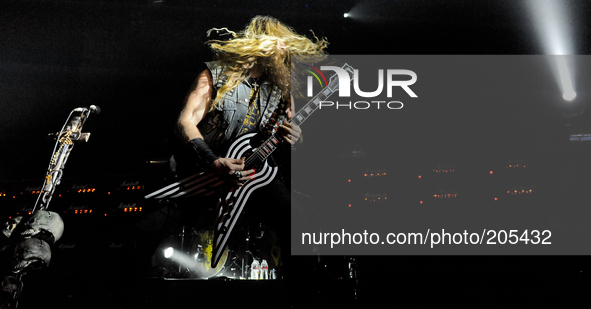Zakk Wylde performs in concert with Black Label Society at Emo's on August 1, 2014 in Austin, Texas. 