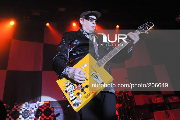 Rick Nielsen performs with Cheap Trick at Emo's on May 16, 2014 in Austin, Texas. 