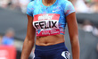 Allyson Felix (USA)in the 400m Women during Muller Anniversary Games at London Stadium in...