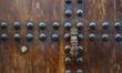 A view of a knocker and a traditional door inside Rabat's Kasbah of the Udaya.On Friday,...