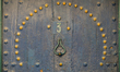 A view of a knocker and a traditional door inside Rabat's Kasbah of the Udaya.On Friday,...