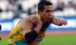 Cameron Crombie  (AUS) competes in Men's Shot Put F38 during IPC World Para Athletics Cham...