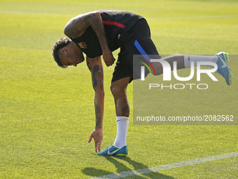 Neymar Jr.  during the FC Barcelona training, on 17 july 2017. Photo: Joan Valls/Urbanandsport/Nurphoto -- (