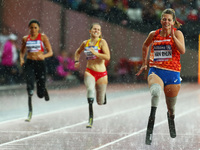 Marlou van Rhijn of Nederland winner of Women's 200m T44 Final
during World Para Athletics Championships at London Stadium in London on July...