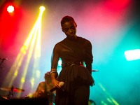 Skye Edwards of the english electronic band Morcheeba pictured on stage as they perform at Circolo Magnolia Segrate in Milan, Italy on 24 Ju...