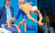 Wojciech Wojdak (POL) competes in the final of the men's 1500m freestyle during the swimmi...