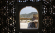 The famous Amber Fort in Jaipur, India with more than 1.5 million visitors per year. Build...