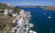 Aerial images of Kea island also known as Gia or Tzia, Zea, and, in antiquity, Keos, is a...