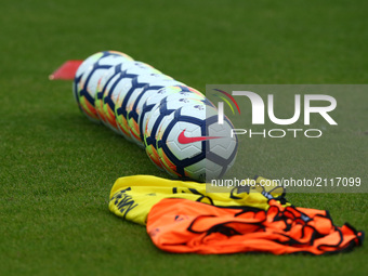 warm up balls
during Friendly match between Billericay Town and West Ham United XI at AGP Arena, Billericay,  England on 8 August 2017. (