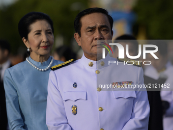 Thai Prime Minister Prayuth Chan-O-Cha during as part of celebrate the Queens Sirikit' 85th birthday in Bangkok, Thailand, 12 August 2017. (