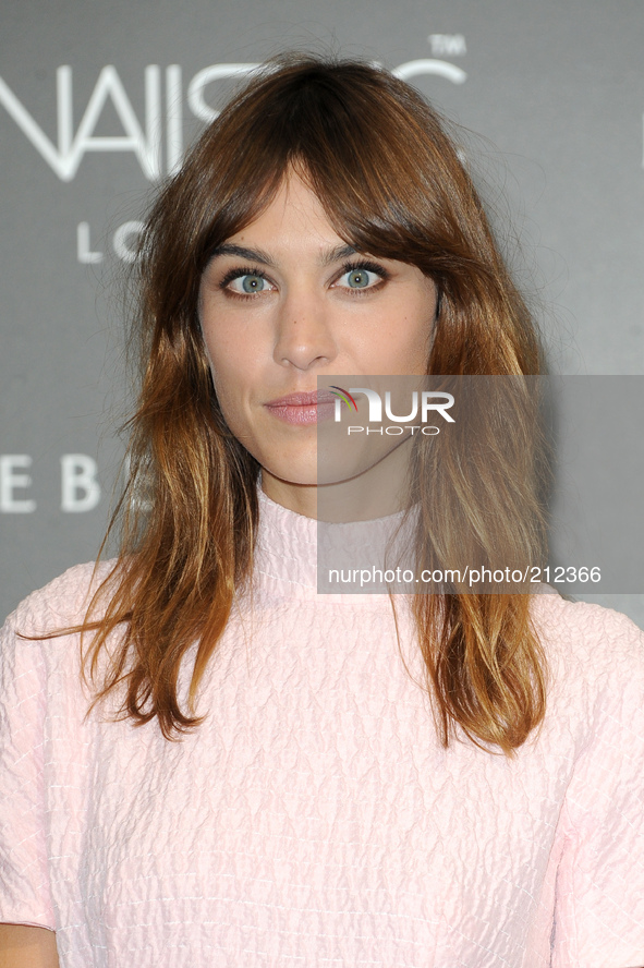 Alexa Chung launches the exclusive Alexa Manicure! at Debenhams Oxford Street in London.
14th August 2014

