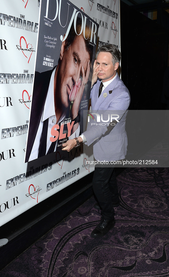 Jason Binn attends the party for Sylvester Stallone' s cover of DuJour Magazine on August 14, 2014 at Provocateur in New York City. 


