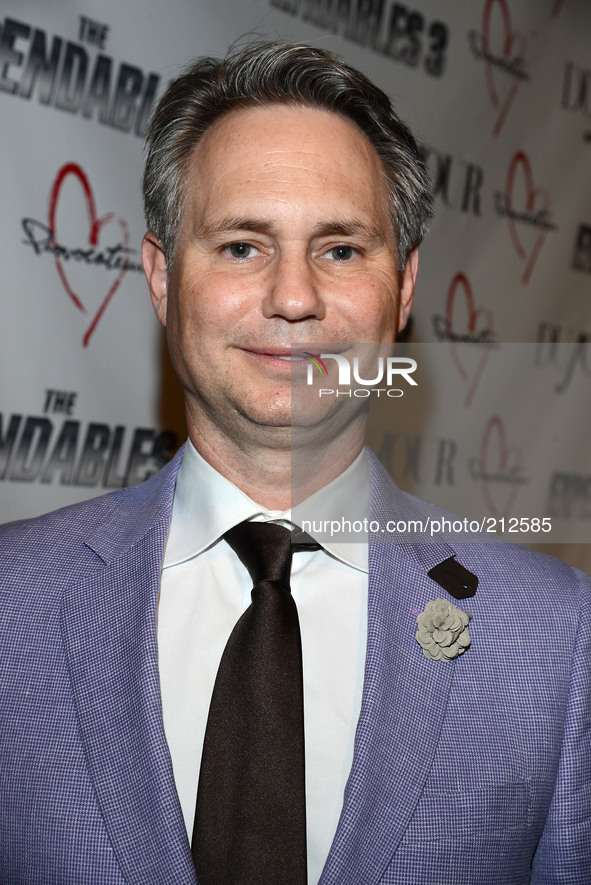 Jason Binn attends the party for Sylvester Stallone' s cover of DuJour Magazine on August 14, 2014 at Provocateur in New York City. 


