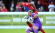 Jack Powell of Ebbsfleet United during Vanarama National League Football match between Da...