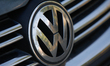 Volkswagen logos are seen on a Volkswagen Passat car on 19 August, 2017. 