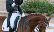 Portuguese rider Boaventura Freire on Sai Baba Plus rides in the team dressage competition...