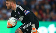 Ipswich Town's Dean Gerkenduring Carabao Cup 2nd Round   match between Crystal Palace and...