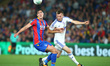 Crystal Palace's Martin Kelly holds of Ipswich Town's Ben Morrisduring Carabao Cup 2nd Ro...
