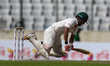 Tamim Iqbal fallinf down to the pitch  during day one of the First Test match between Bang...