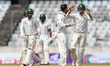 Maxwell cheering after the dismisal of Bangladeshi batsman Tamim Iqbal  during day one of...