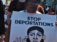 DACA recipients, friends, families and allies to rally at the Department of Justice offices at 200 Chestnut St, Philadelphia PA on Tuesday,...