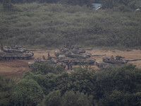 South Korean Military Tanks take part in an exercise near DMZ in Paju, South Korea. North Korea may very well have the ability to kill milli...