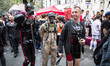 People attend the 'Folsom Europe' 2017 fetish street festival in Berlin, Germany on Septem...