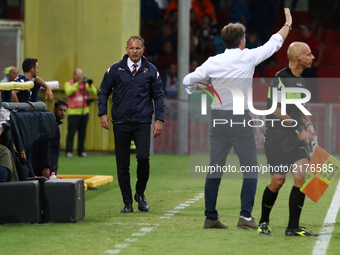 Head Coach of Torino Sinisia Mihajlovic during the Serie A match between Benevento Calcio and Torino FC at Stadio Ciro Vigorito on September...