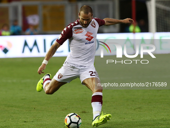 De Silvestri Lorenzo  of Torino in action during the Serie A match between Benevento Calcio and Torino FC at Stadio Ciro Vigorito on Septemb...