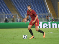 Kevin Strootman during the UEFA Champions League group C football match AS Roma vs Atletico Madrid FC at the Olympic Stadium in Rome, on sep...