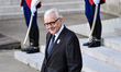 Alain Ducasse arrives for a welcoming ceremony to celebrate Paris' coronation as host of t...