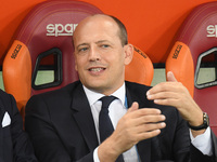 Mauro Baldissoni during the Italian Serie A football match between A.S. Roma and F.C. Hellas Verona at the Olympic Stadium in Rome, on septe...