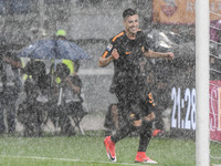 Stephan El Shaarawy during the Italian Serie A football match between A.S. Roma and F.C. Hellas Verona at the Olympic Stadium in Rome, on se...