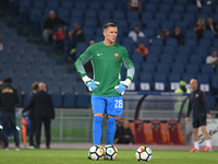 Lukasz Skorupski during the Italian Serie A football match between A.S. Roma and F.C. Hellas Verona at the Olympic Stadium in Rome, on septe...