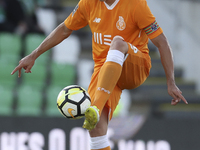 Porto's Mexican midfielder Hector Herrera during the Premier League 2017/18 match between Rio Ave FC and FC Porto, at Rio Ave Stadium in Vil...