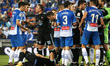 controversy after the incident between Mario Hermoso and Maxi Gomezduring La Liga match be...