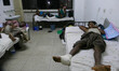 Rohingya patients wait for treatment at Coxs Bazar Hospital, Chittagong. September 21, 201...