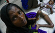 Rohingya patients wait for treatment at Coxs Bazar Hospital, Chittagong. September 21, 201...