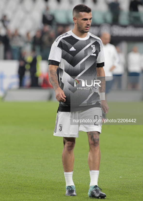 Stefano Sturaro during Serie A match between Juventus v Fiorentina, in Turin, on September 20, 2017 