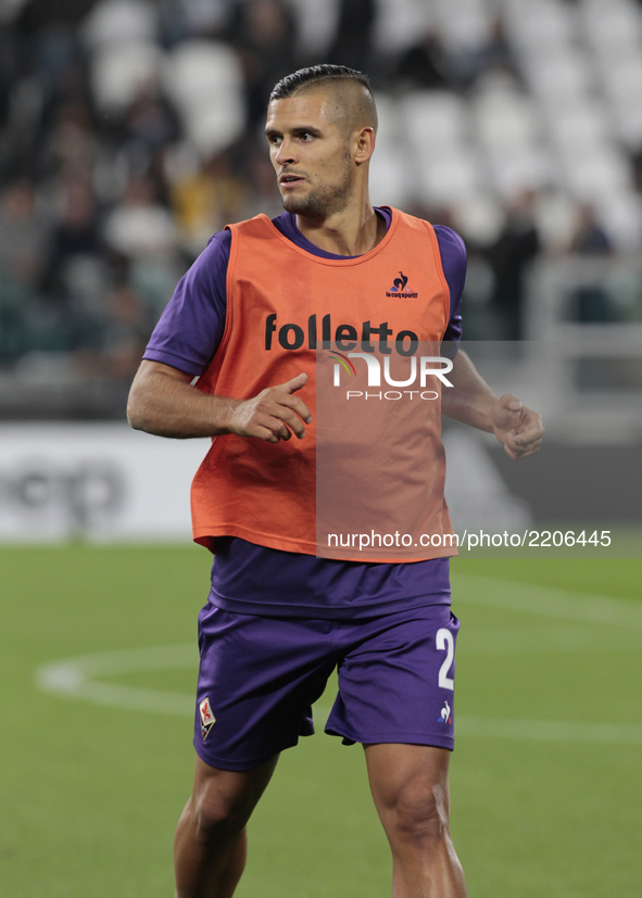 Vincent Laurini during Serie A match between Juventus v Fiorentina, in Turin, on September 20, 2017 