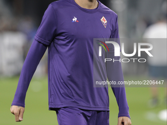 Cyril Thereau during Serie A match between Juventus v Fiorentina, in Turin, on September 20, 2017 (