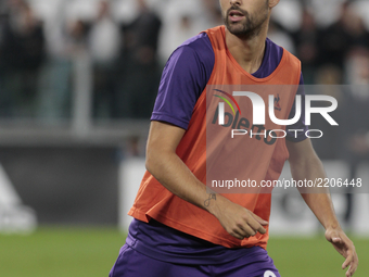 Marco Benassi during Serie A match between Juventus v Fiorentina, in Turin, on September 20, 2017 (