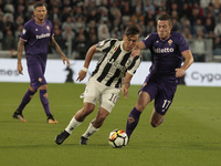 Paulo Dybala during Serie A match between Juventus v Fiorentina, in Turin, on September 20, 2017 (