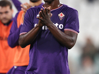 Fiorentina midfielder Carlos Sanchez (6) shows dejection after the Serie A football match n.5 JUVENTUS - FIORENTINA on 20/09/2017 at the All...