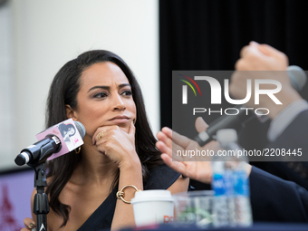 Angela Rye, political commentator on CNN and an NPR political analyst, hosted Senator Cory Booker (D-NJ), on her podcast 'On 1 with A. Rye',...